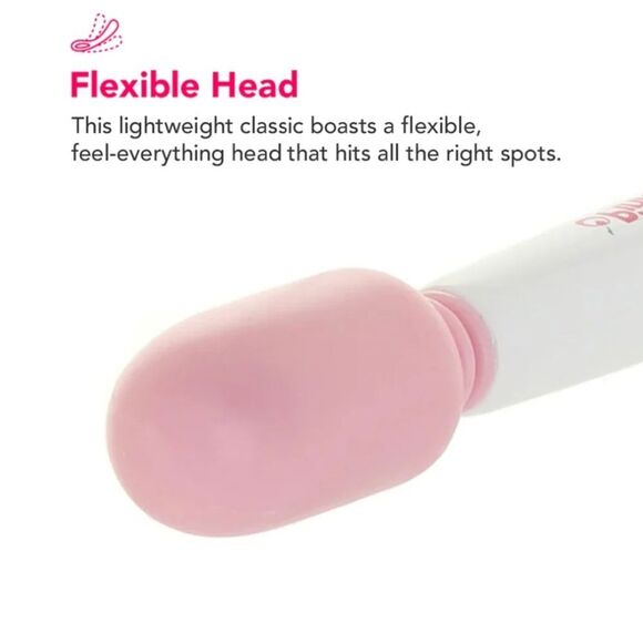 Pink Cherry Handheld Travel Massager Wand #1 - Picture 2 of 5
